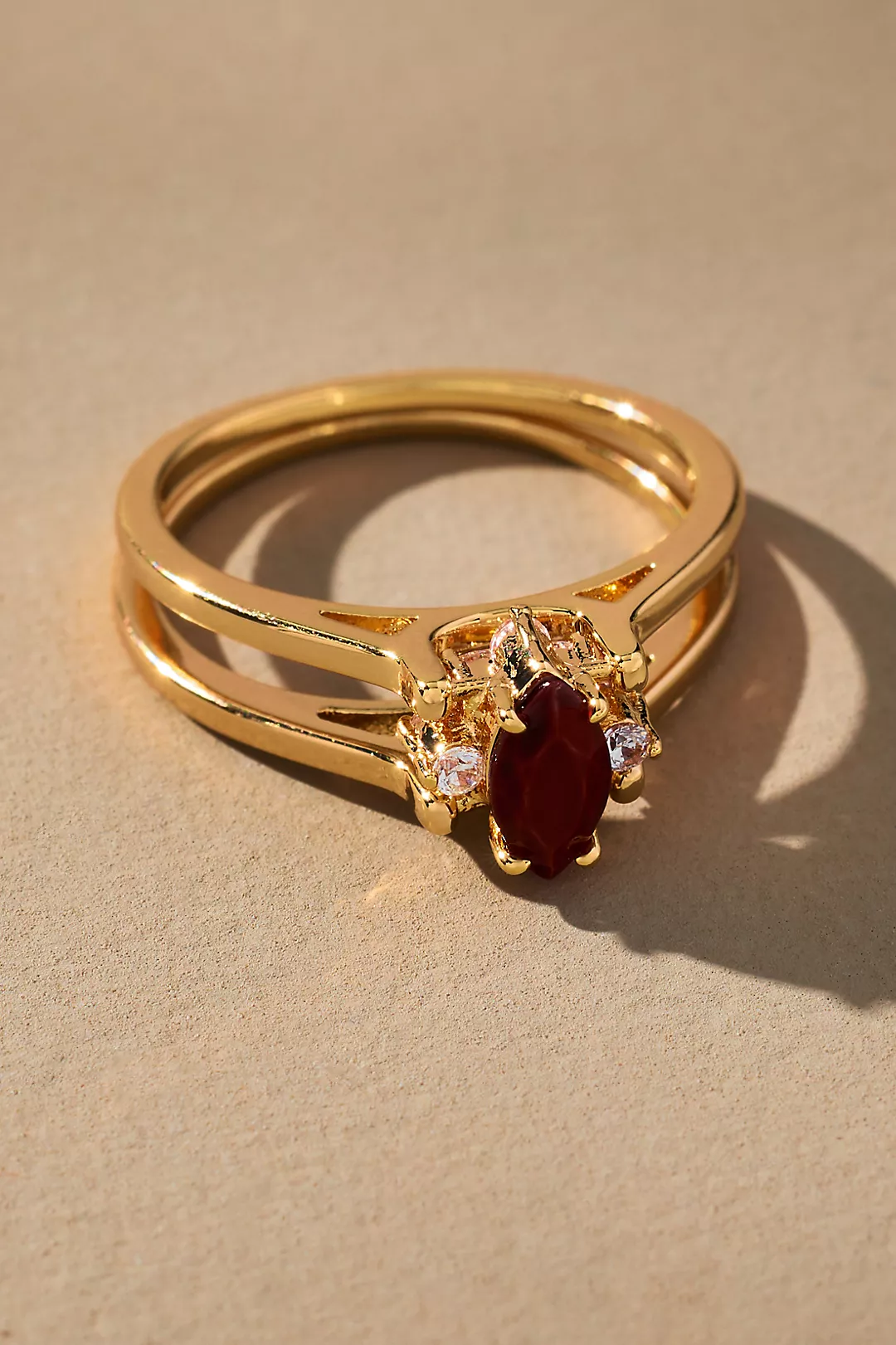 Birthstone Flip Ring