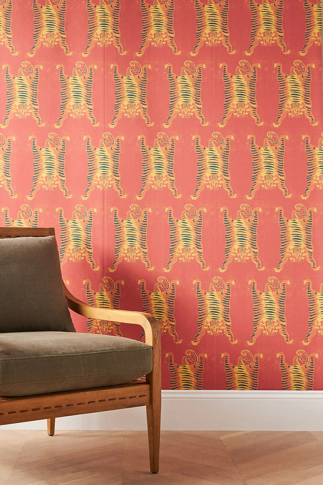 Annika Reed Studio Tibetan Tiger Wallpaper