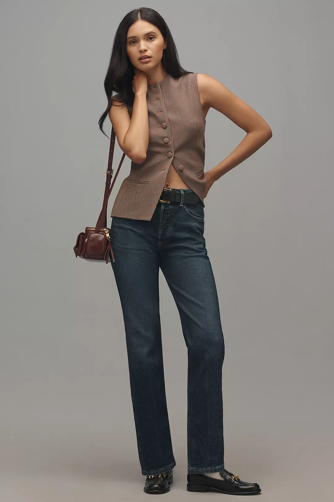 Citizens of Humanity Blaine High-Rise Straight-Leg Jeans