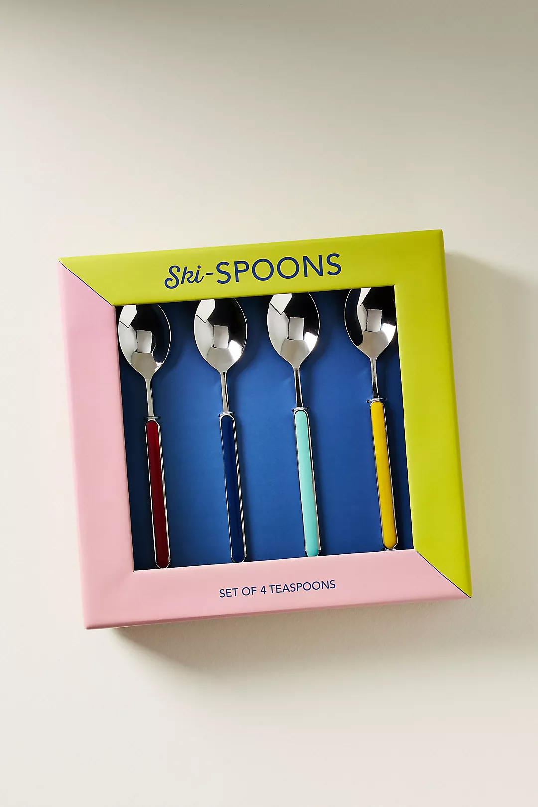 Après Ski Stainless Steel Teaspoons, Set of 4
