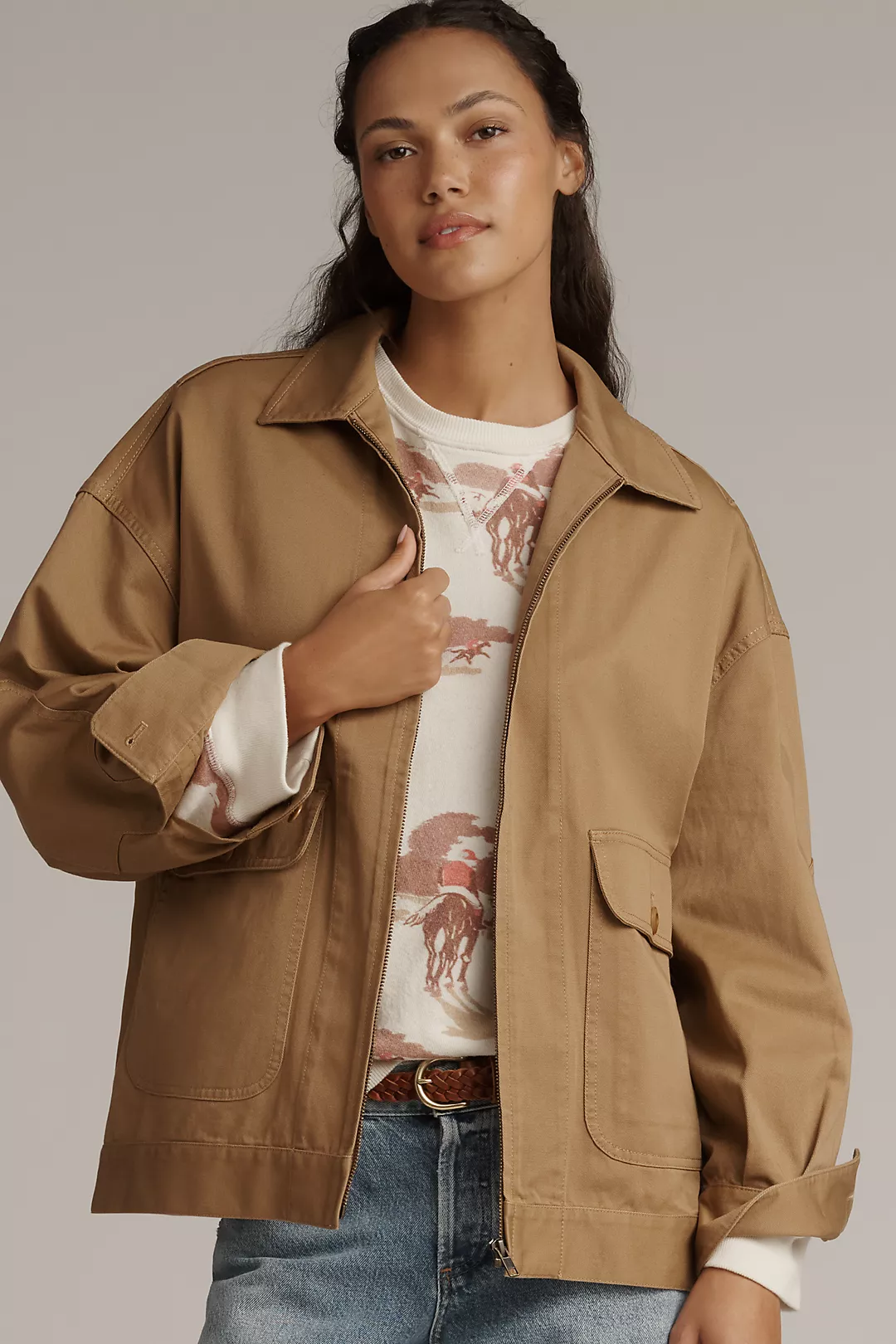 THE GREAT. Folsom Workwear Jacket