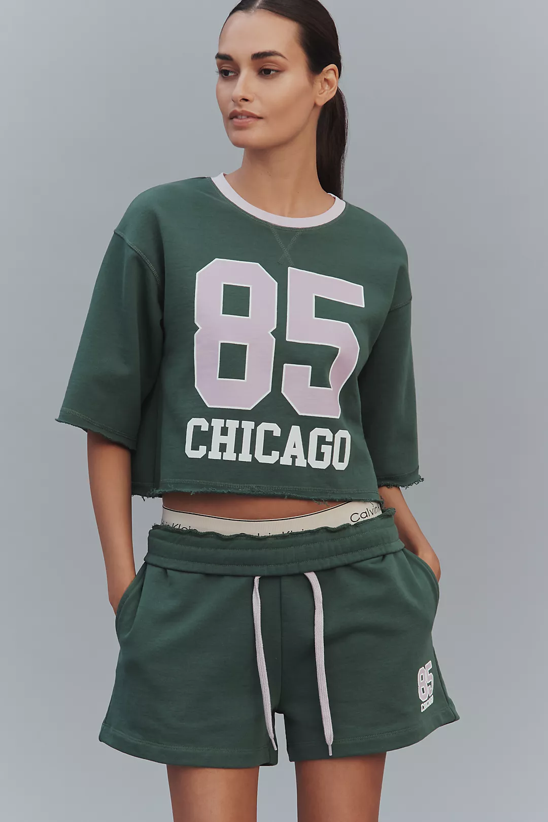 Daily Practice Jersey Crop Top