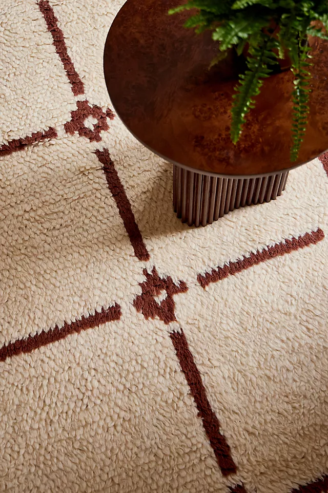 Scout Burl Wood Fluted Side Table