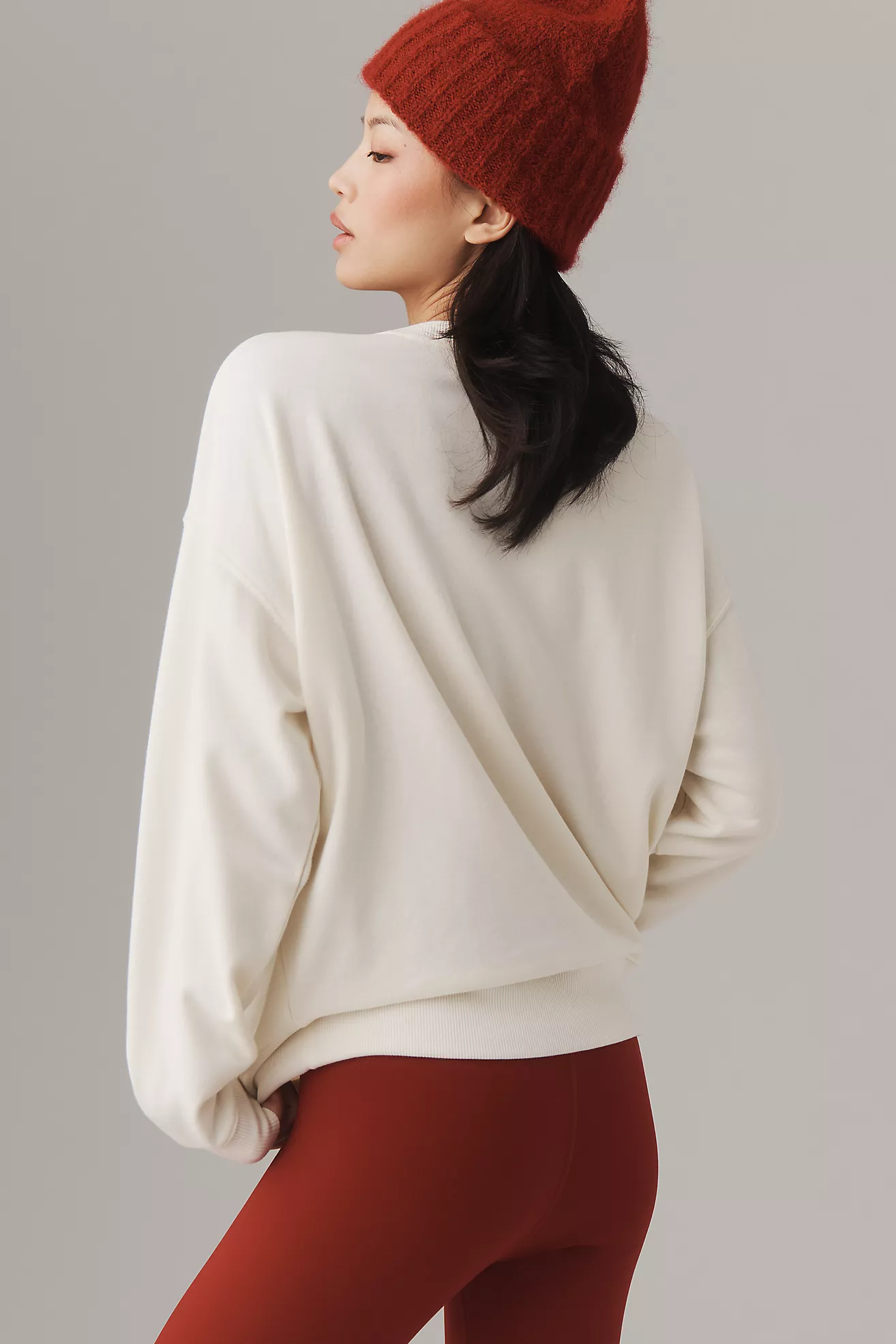 Beach Riot Devyn Oversized Crew-Neck Sweatshirt