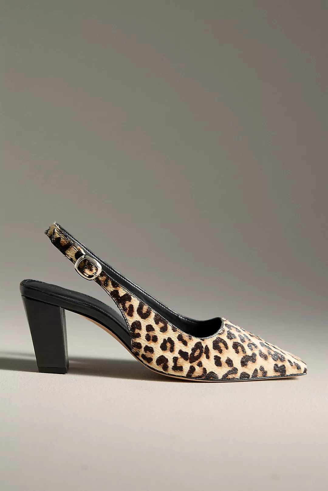 Maeve Snip-Toe Slingback Block Heels