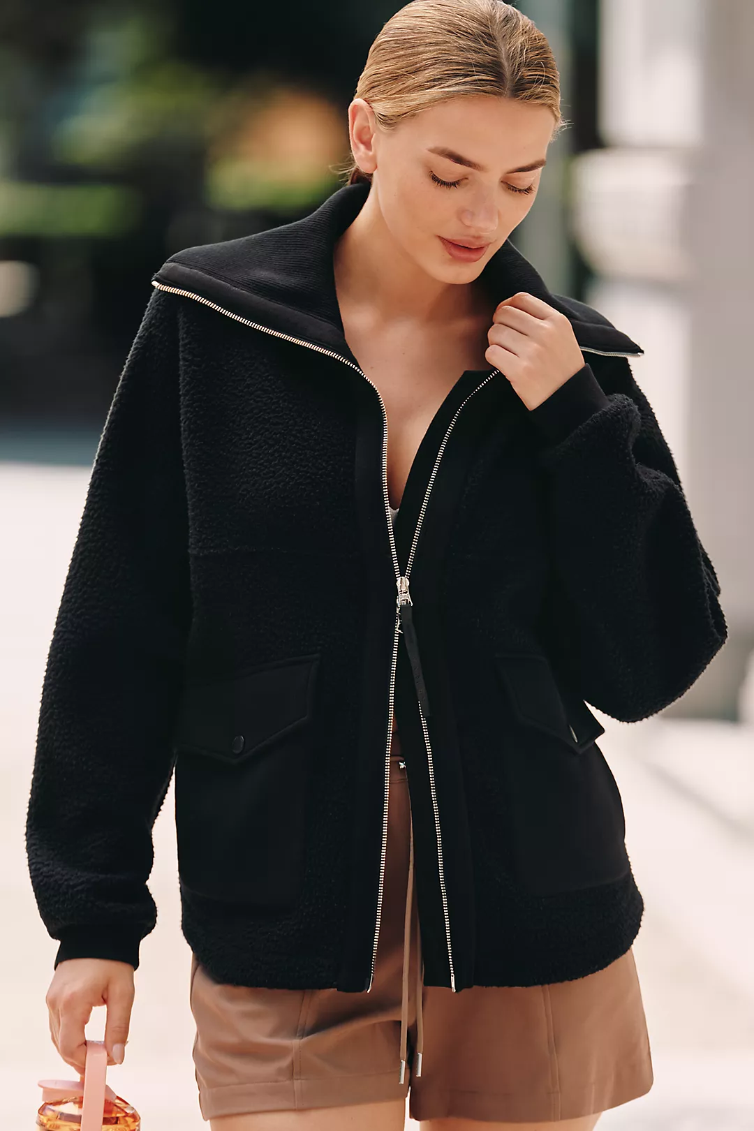 Varley Eleanor Patch Pocket Fleece Jacket