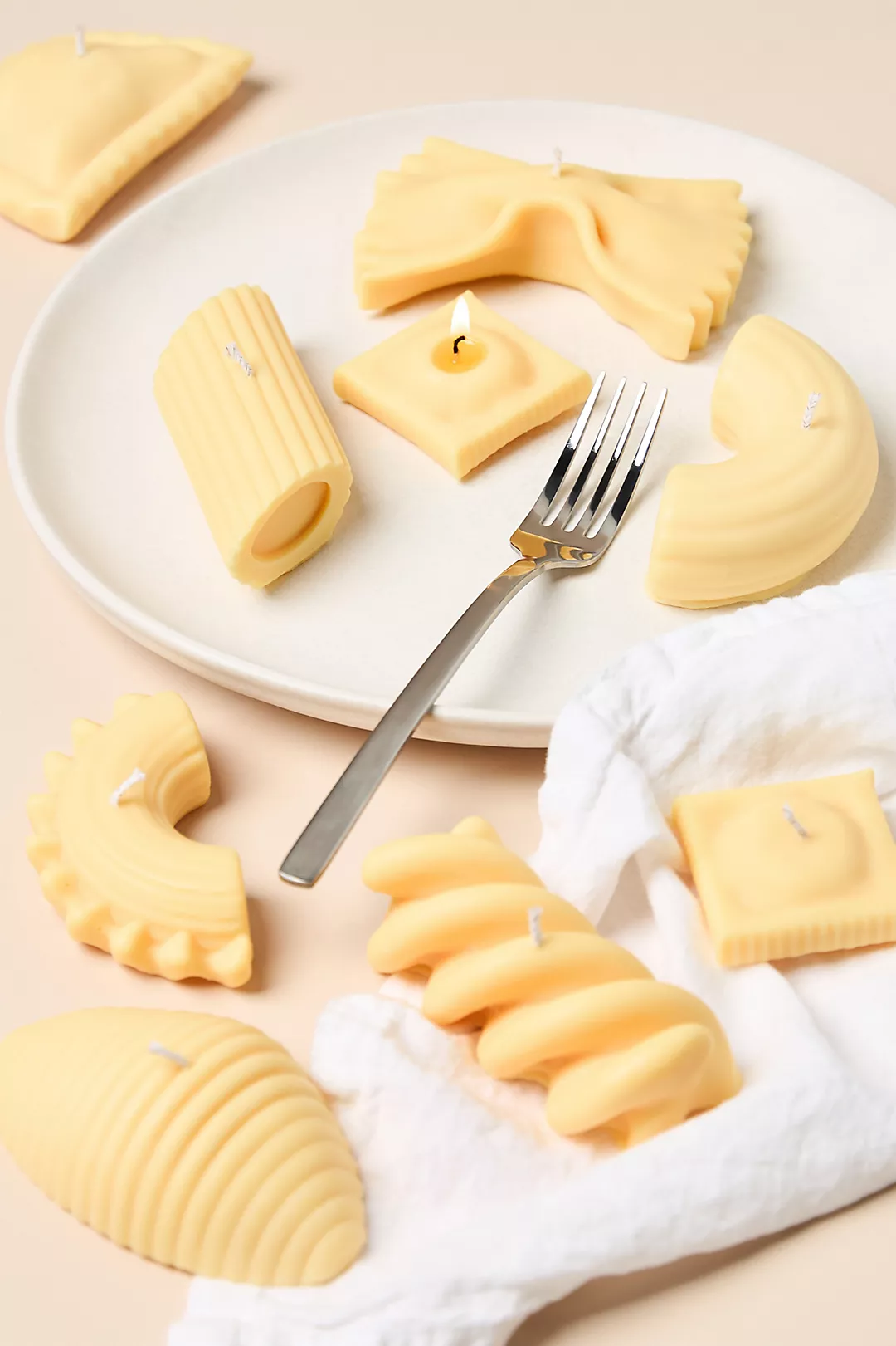 Nata Pasta Extravaganza Shaped Decorative Candle Set