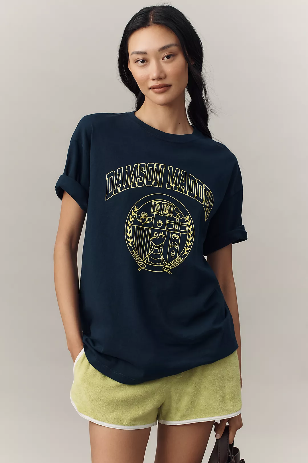 Damson Madder Collegiate Tee