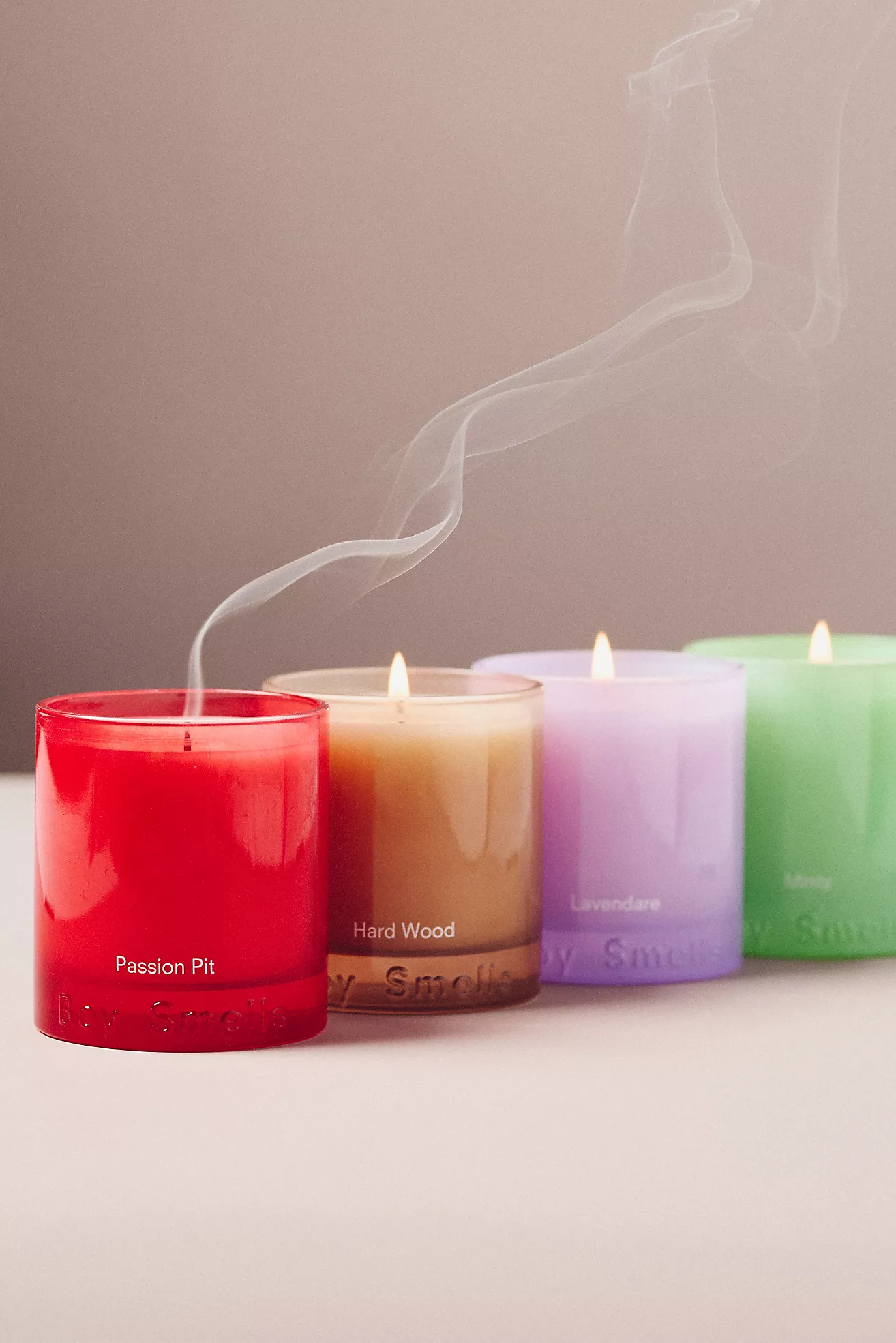 Boy Smells Lavendare Boxed Glass Candle