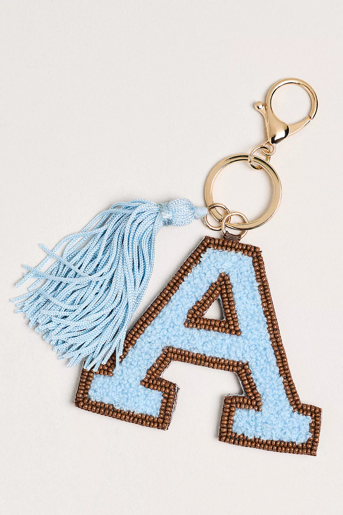 Varsity Monogram Bag Charm