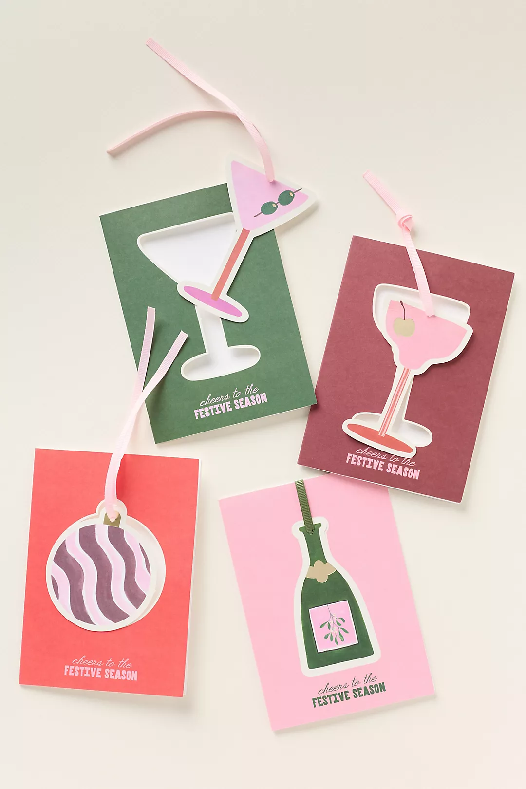 Papier x Anthropologie Pop-Out Bauble Cards, Set of 8