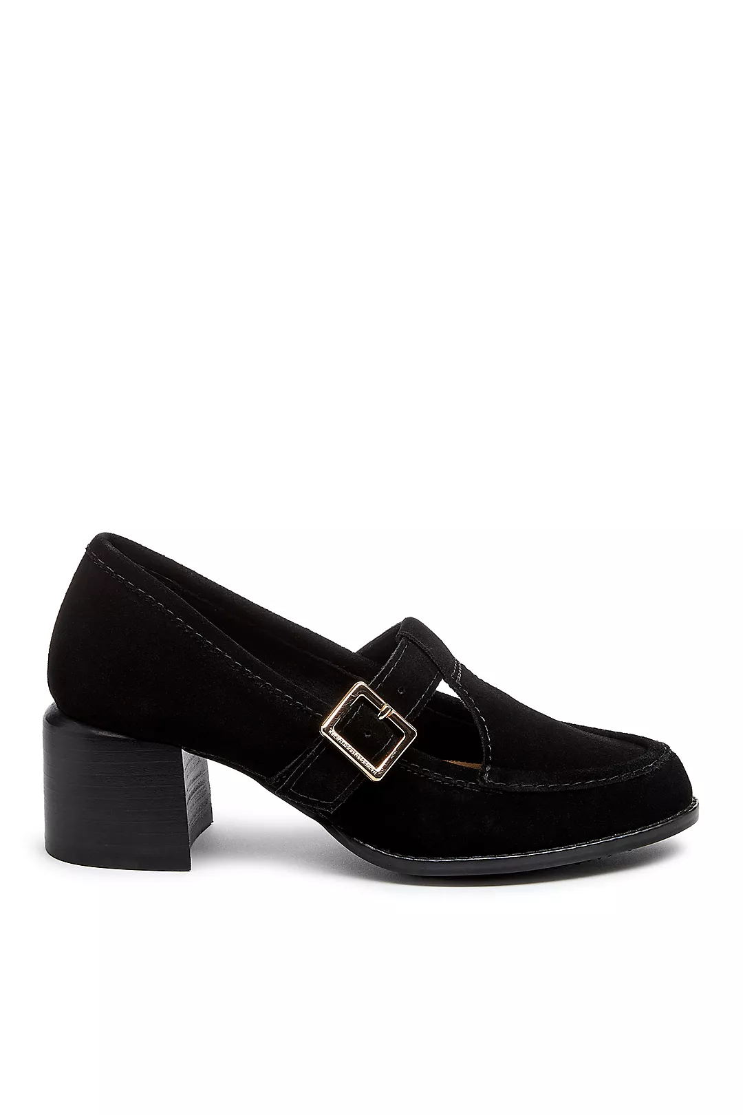 Kelsi Dagger Brooklyn Caleb T-Strap Loafer Heels