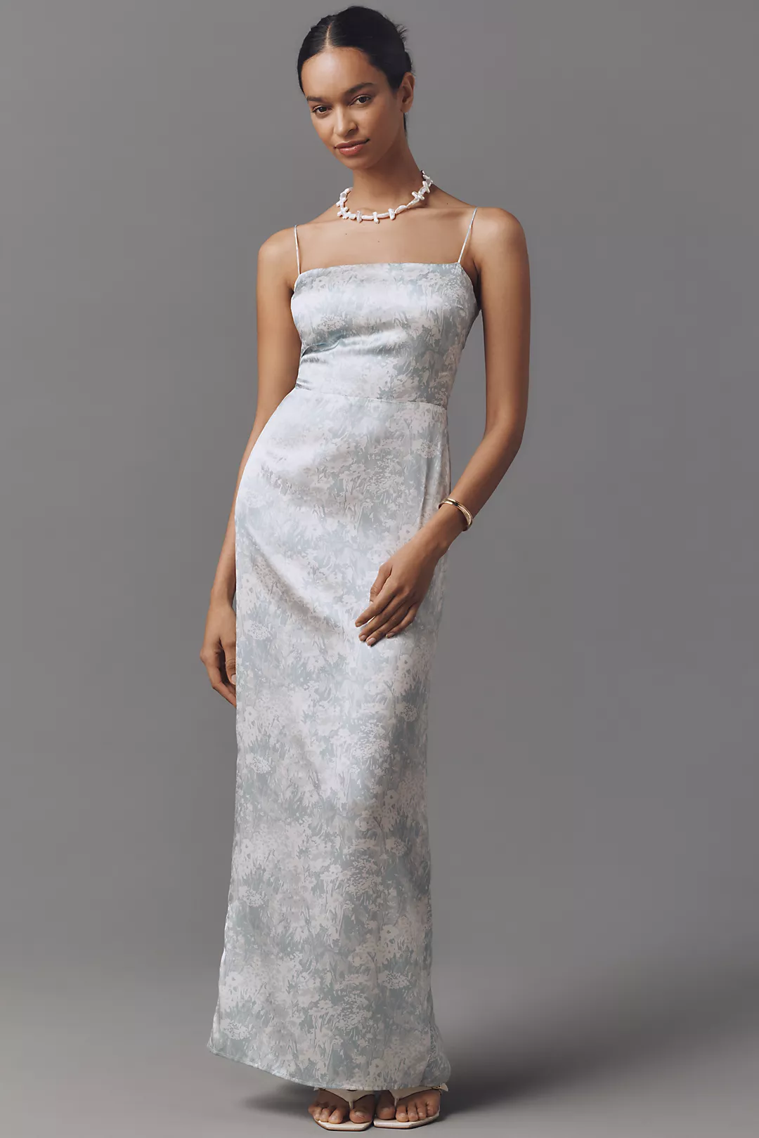 Reformation Frankie Silk Maxi Dress