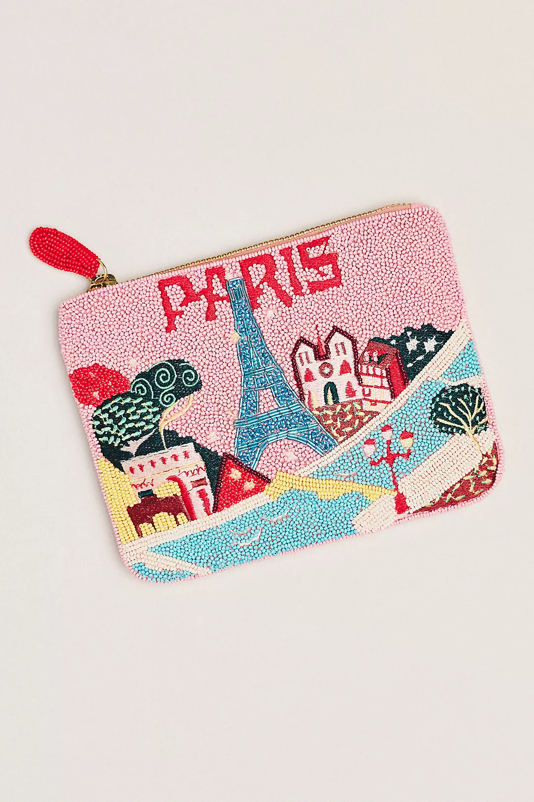 Daniella Manini Beaded City Pouch