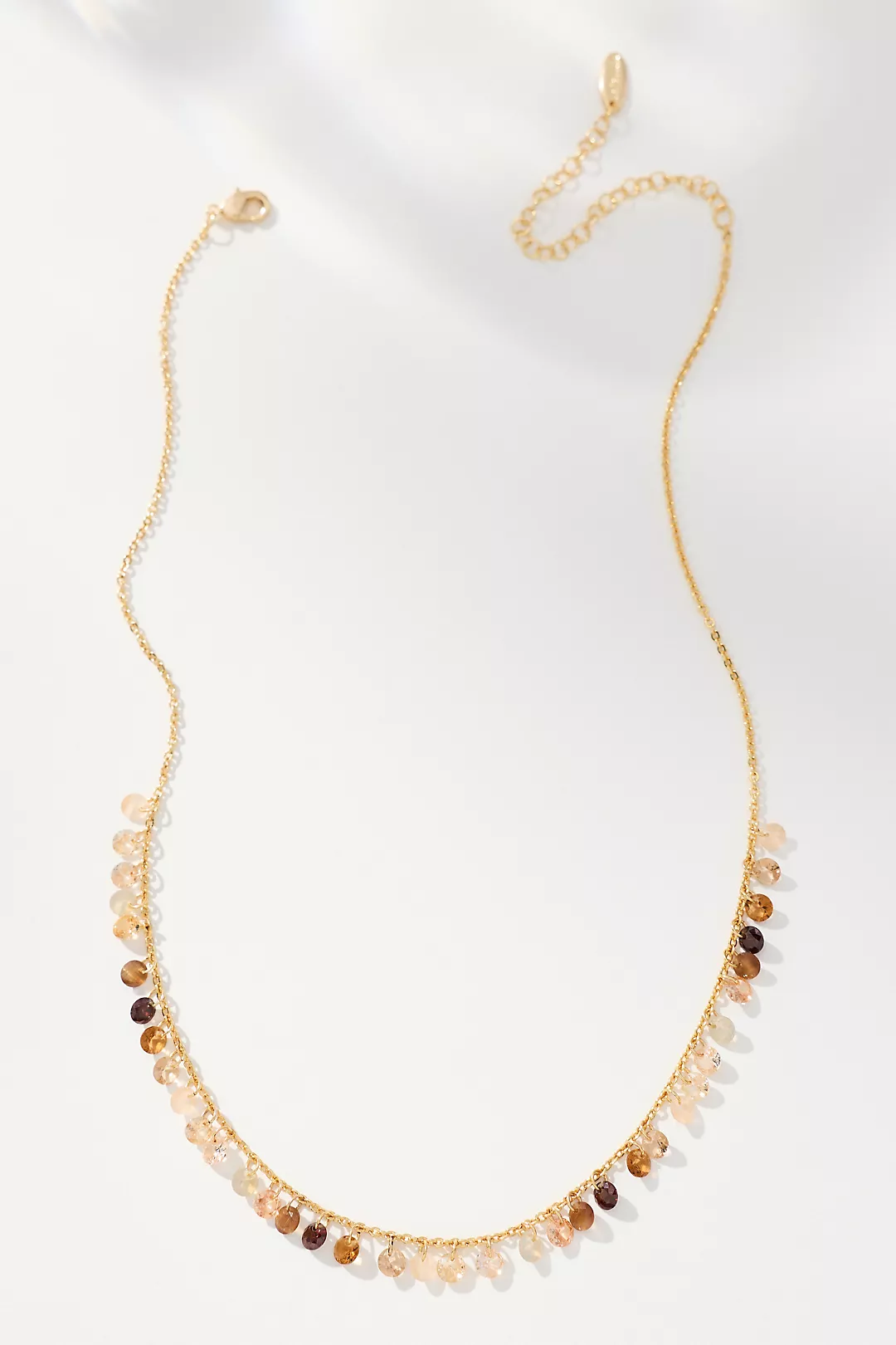 Delicate Colorful Beaded Necklace