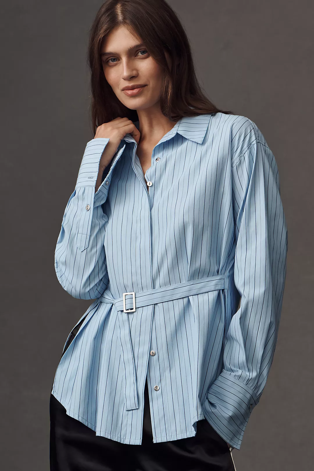 SOVERE Brynn Oversized Buttondown Shirt