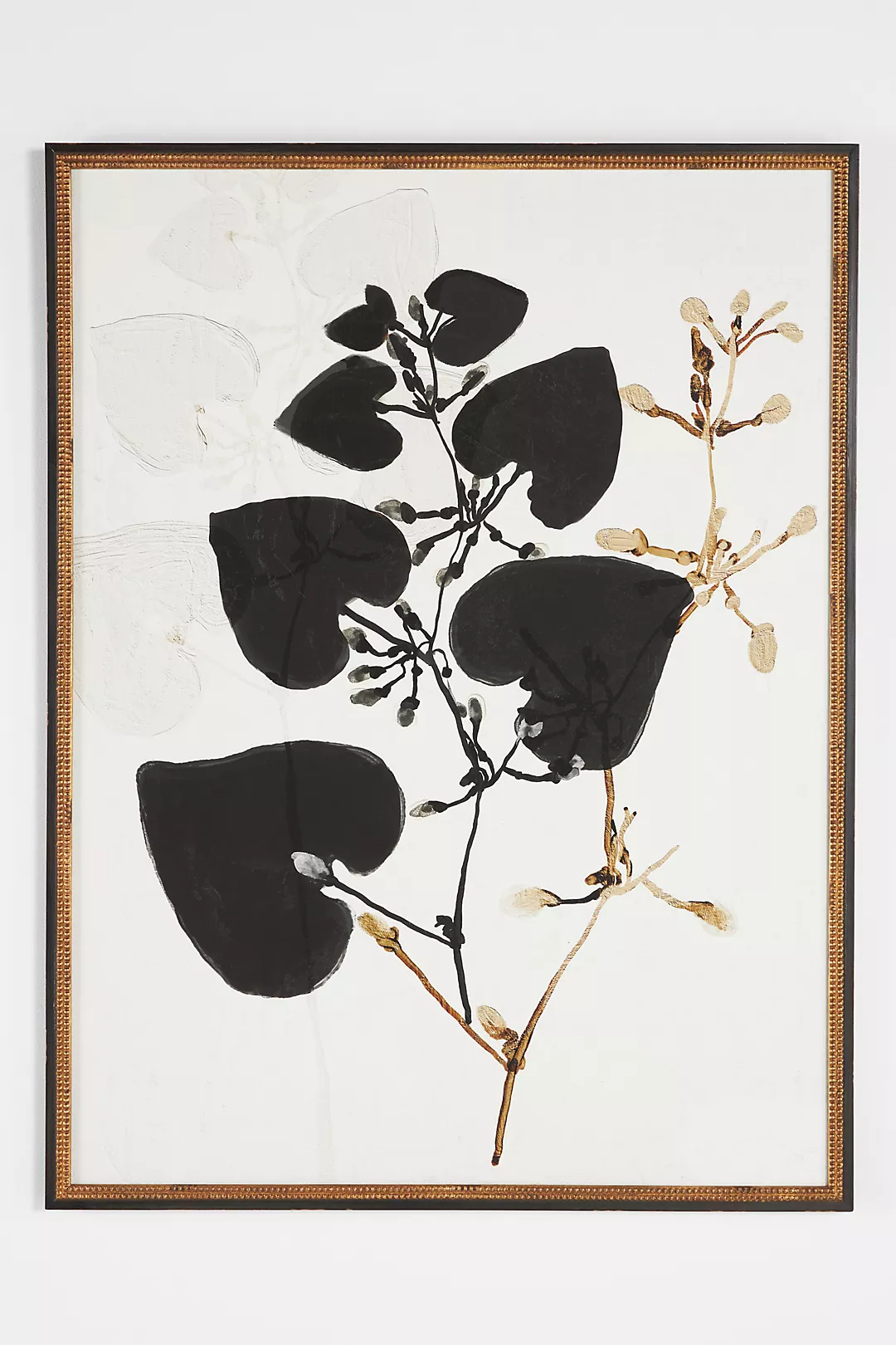 Black Plant Wall Art