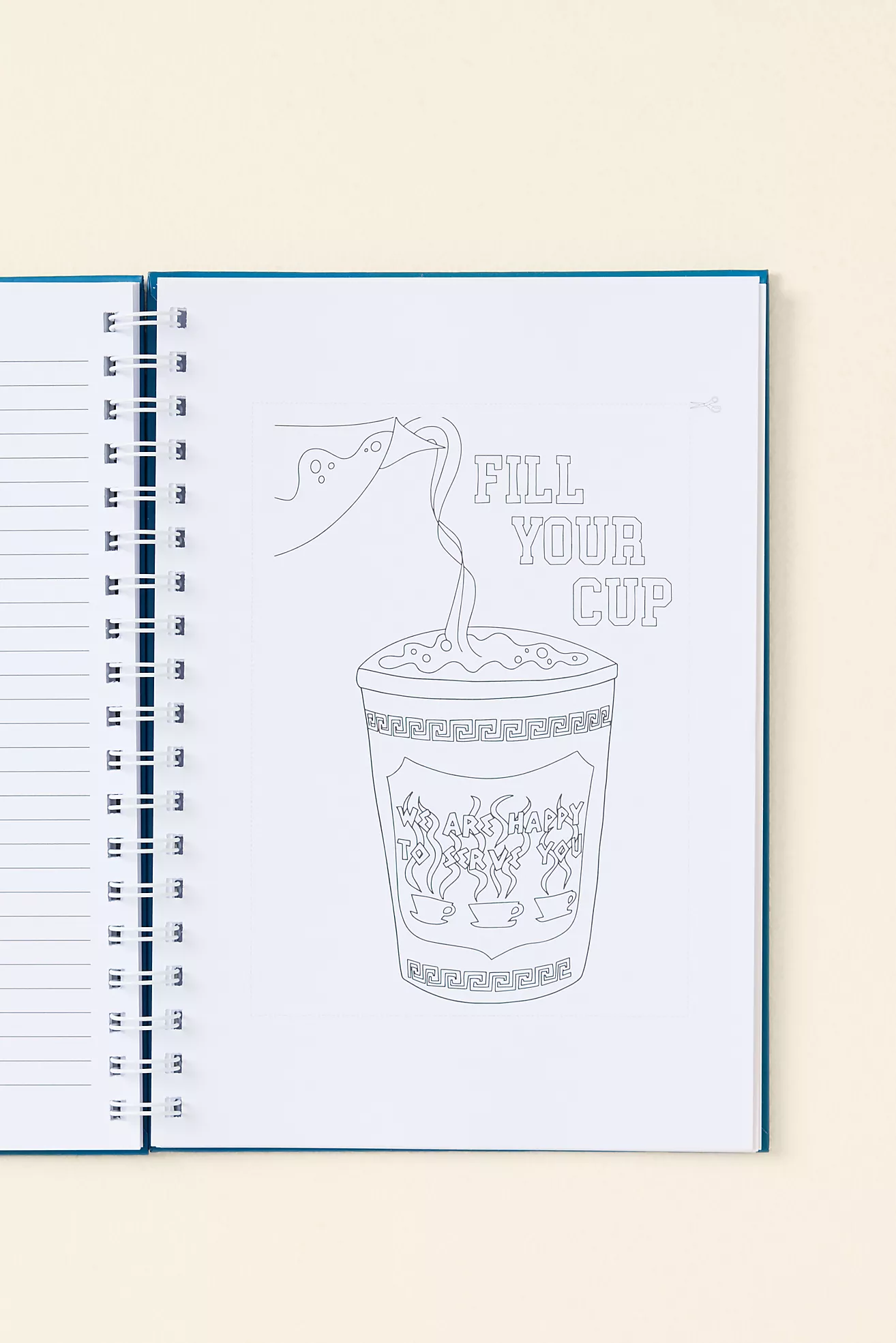 Quiet Your Mind Guided Wellness Journal and Adult Coloring Affirmations