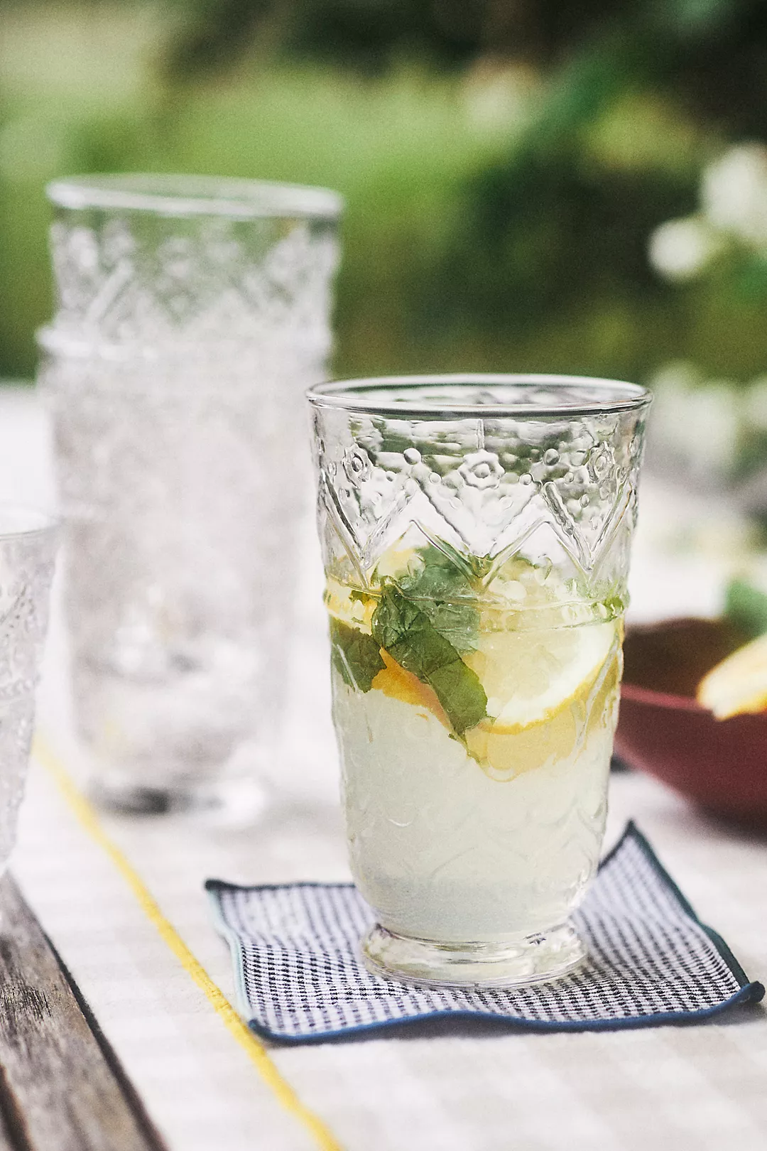 The Bombay Handblown Glass Tumblers, Set of 4