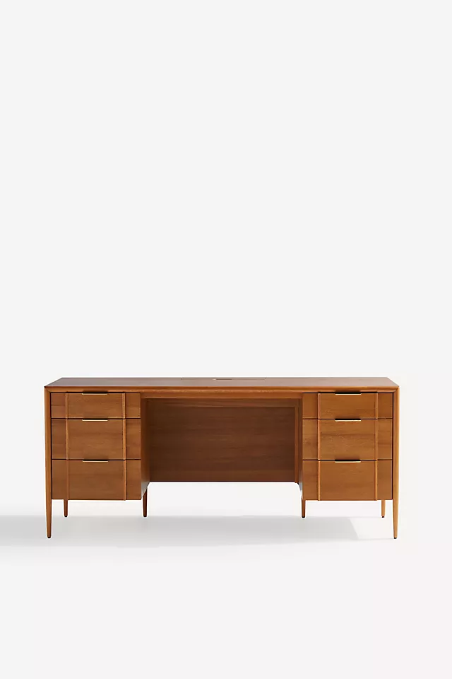 Quincy Wood Executive Desk