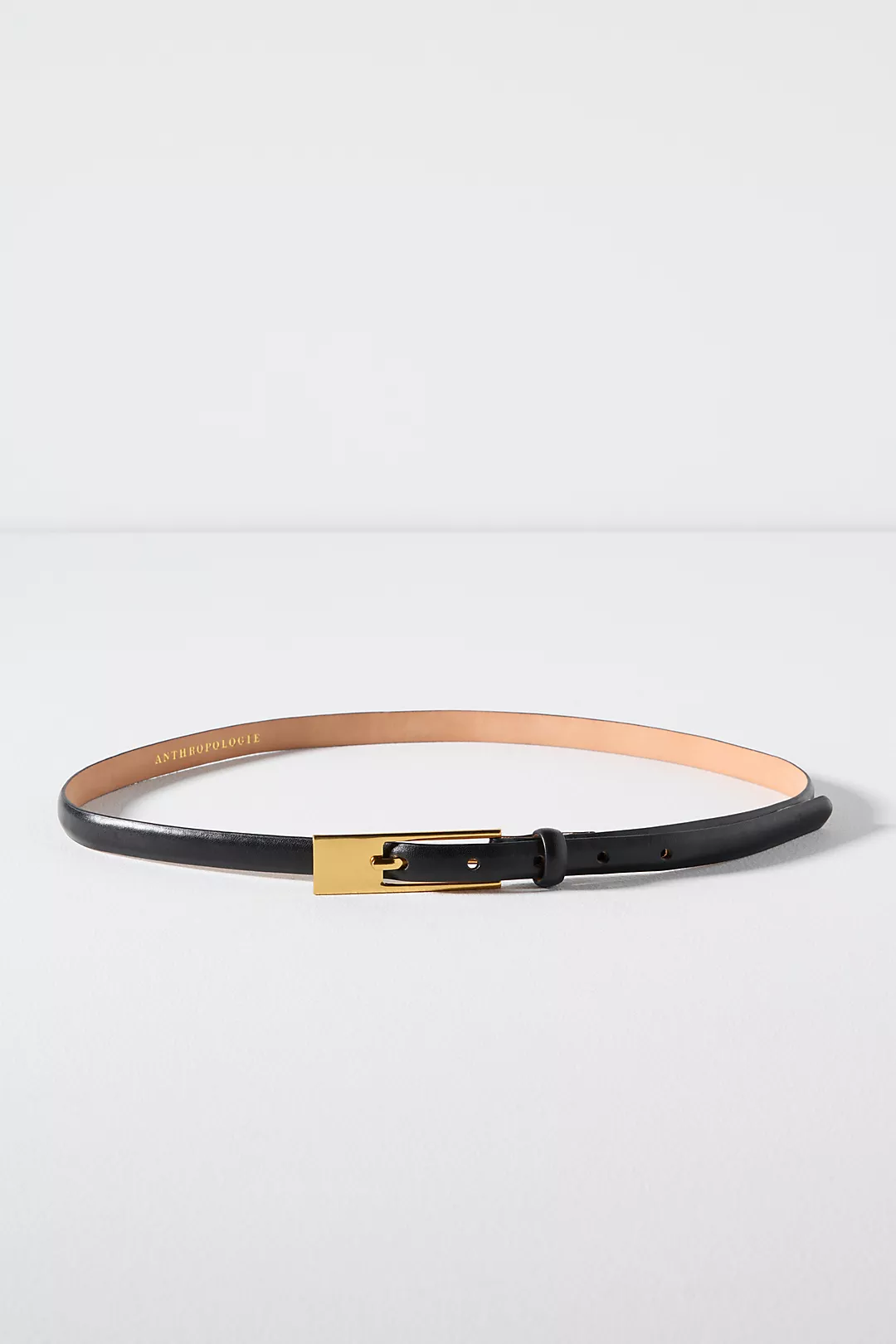 Skinny Square Buckle Belt
