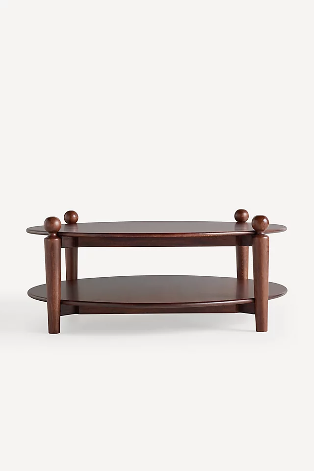 Roma Oak Round Coffee Table