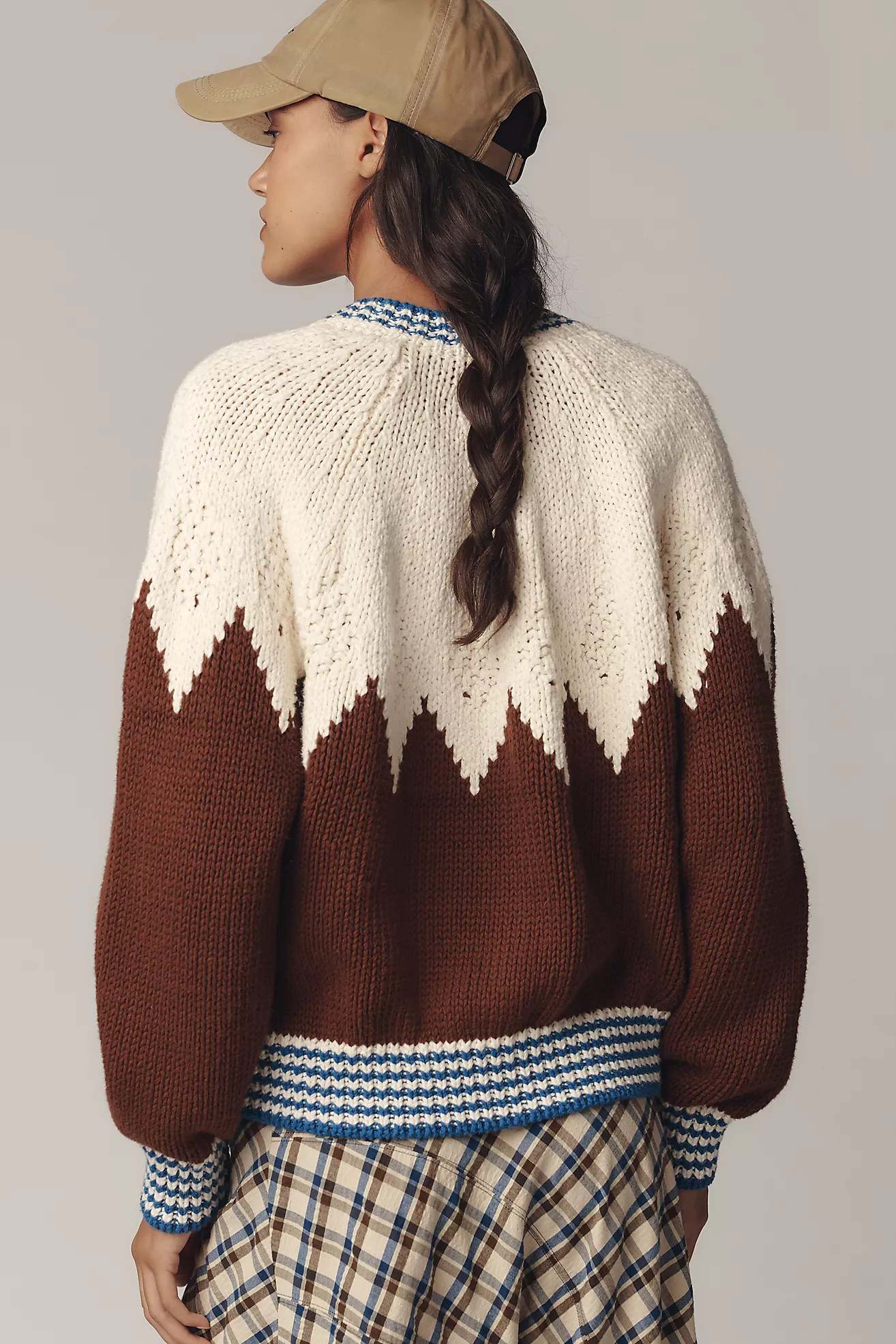 MOTHER Raglan Cardigan Sweater