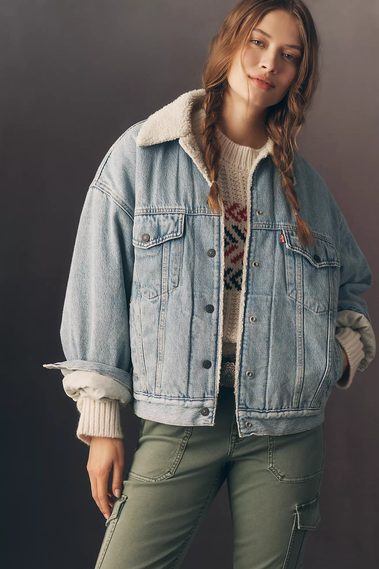 Levi's 90s Sherpa-Lined Denim Trucker Jackets
