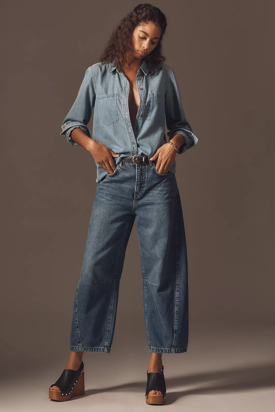 Reformation Tyler Mid-Rise Barrel Jeans