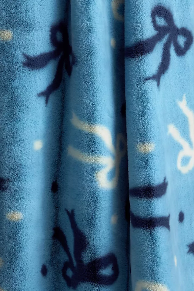 Maeve Printed Faux Fur Throw Blanket