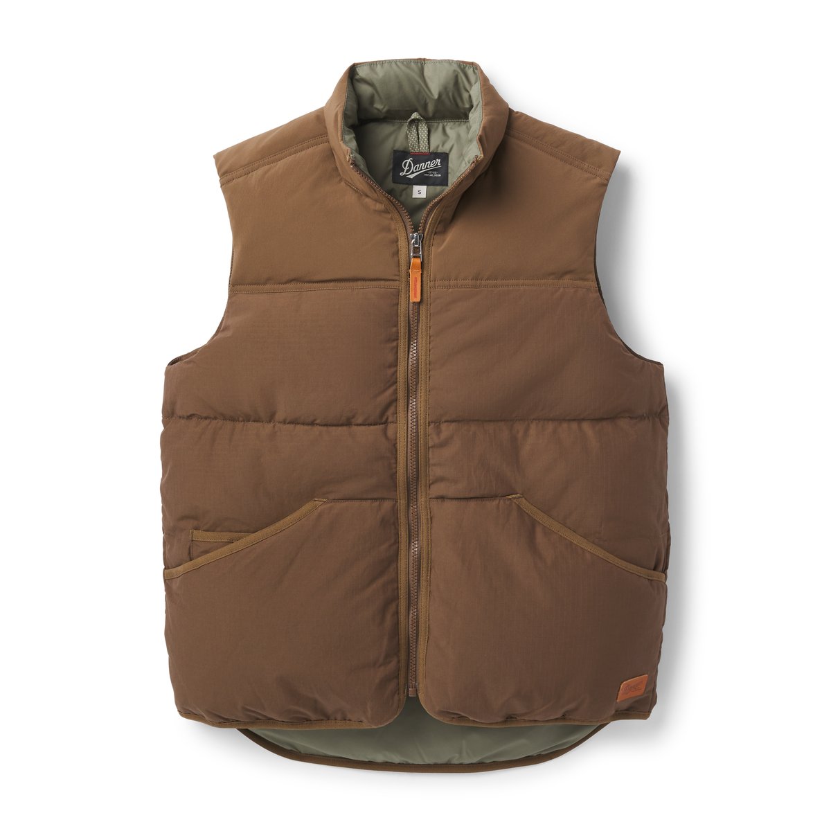 Zigzag Down Vest