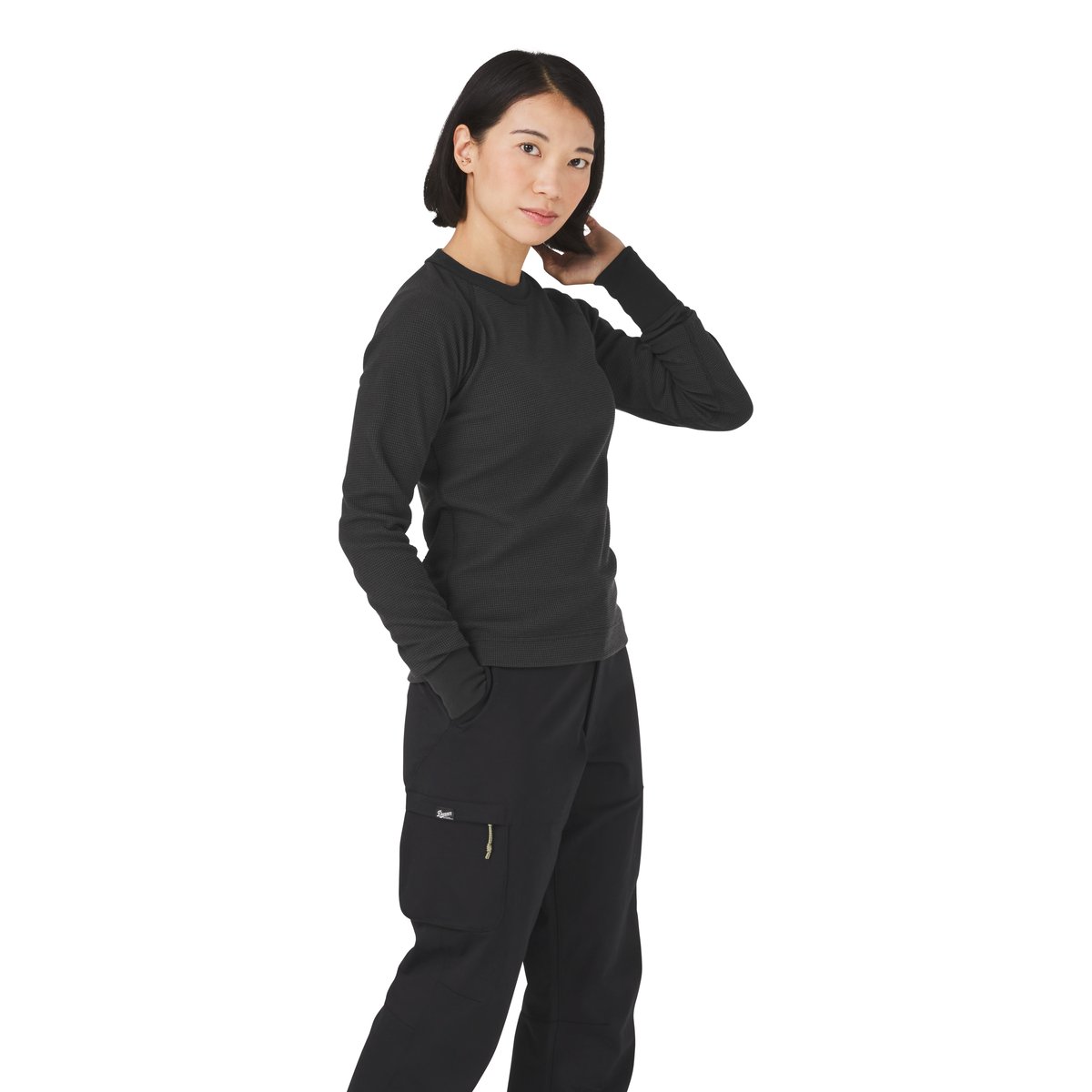 Santiam Waffle LS Tee